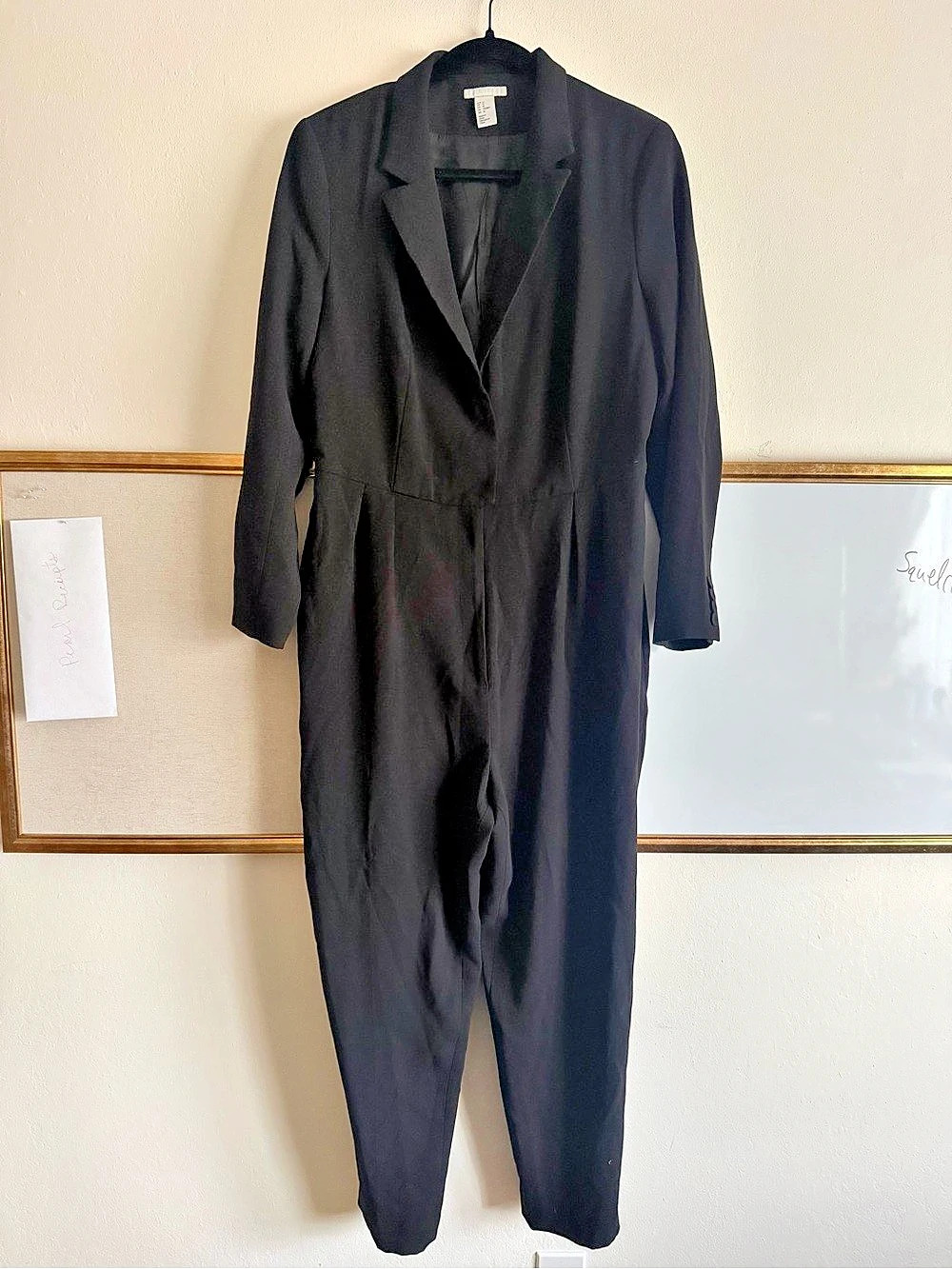 H&M tux suit Black Jumpsuit